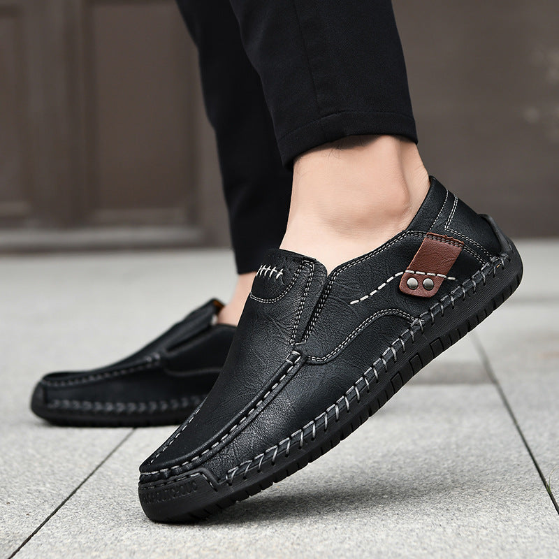 🔥 ¡30% de descuento por tiempo limitado! 🐂Mocasines de Cuero Premium - Comodidad y Estilo-Diseño ergonómico con soporte de arco, impermeables y antideslizantes.