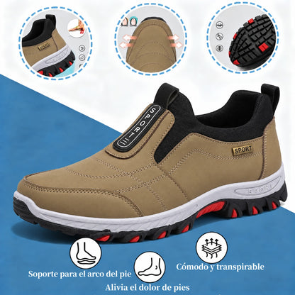 ⏰ ¡30% de descuento hoy! ¡No te lo pierdas! 🔥 Calzado ortopédico de alta calidad con diseño ergonómico y excelente soporte 🦶 Soporte para el arco del pie: ayuda a aliviar el dolor de pies.