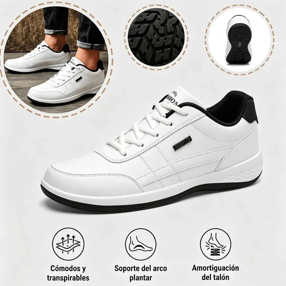 🎁 ¡Último día con un 30 % de descuento! ¡No te lo pierdas! ⏰ Zapatos italianos de piel auténtica, hechos a mano ✅ Soporte para el arco del pie: ayuda a aliviar las molestias ✅ Diseño ergonómico para caminar sin dolor