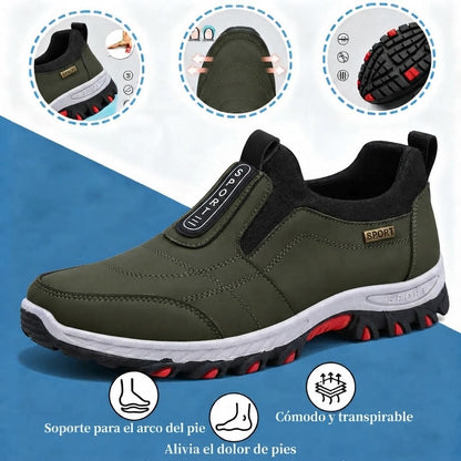 ⏰ ¡30% de descuento hoy! ¡No te lo pierdas! 🔥 Calzado ortopédico de alta calidad con diseño ergonómico y excelente soporte 🦶 Soporte para el arco del pie: ayuda a aliviar el dolor de pies.