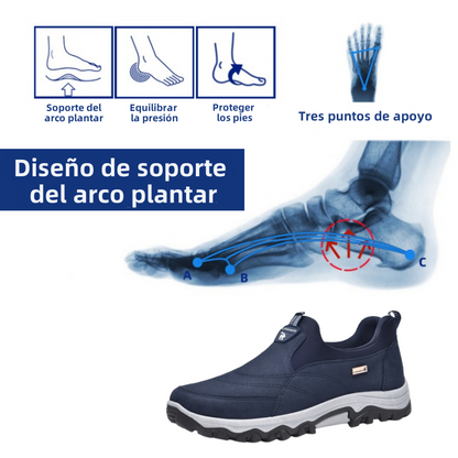 ⏰ ¡30% de descuento hoy! ¡No te lo pierdas! 🔥 Calzado ortopédico de alta calidad con diseño ergonómico y excelente soporte 🦶 Soporte para el arco del pie: ayuda a aliviar el dolor de pies.