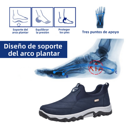 ⏰ ¡30% de descuento hoy! ¡No te lo pierdas! 🔥 Calzado ortopédico de alta calidad con diseño ergonómico y excelente soporte 🦶 Soporte para el arco del pie: ayuda a aliviar el dolor de pies.