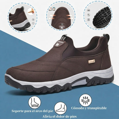 ⏰ ¡30% de descuento hoy! ¡No te lo pierdas! 🔥 Calzado ortopédico de alta calidad con diseño ergonómico y excelente soporte 🦶 Soporte para el arco del pie: ayuda a aliviar el dolor de pies.