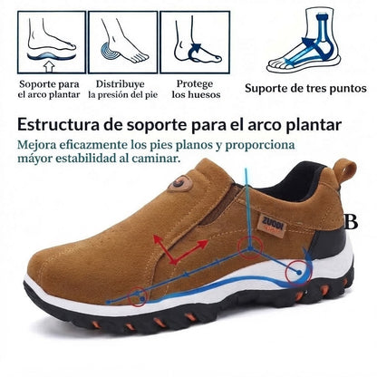 ⏰ ¡30% de descuento hoy! ¡No te lo pierdas! 🔥 Calzado ortopédico de alta calidad con diseño ergonómico y excelente soporte 🦶 Soporte para el arco del pie: ayuda a aliviar el dolor de pies.