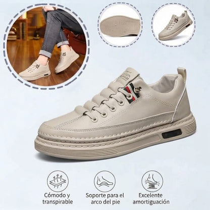 🎁 ¡Último día con un 30 % de descuento! ¡No te lo pierdas! ⏰ Zapatos italianos de piel auténtica, hechos a mano ✅ Soporte para el arco del pie: ayuda a aliviar las molestias ✅ Diseño ergonómico para caminar sin dolor