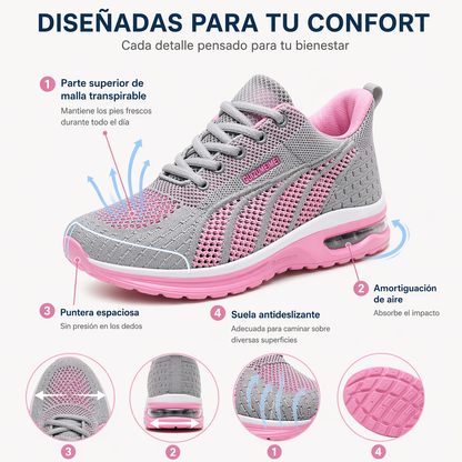 ¡30% de descuento por tiempo limitado! 🔥 Zapatos para mujer, ligeros y cómodos: perfectos para usar todo el día, fáciles de poner y quitar. ✅ Impermeables y antideslizantes.