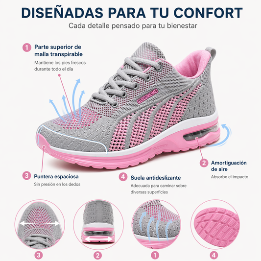 ¡30% de descuento por tiempo limitado! 🔥 Zapatos para mujer, ligeros y cómodos: perfectos para usar todo el día, fáciles de poner y quitar. ✅ Impermeables y antideslizantes.
