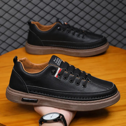 🐂 Zapatos de piel de becerro para hombre, fabricados en Australia 👞 Cosidos a mano, fáciles de poner y quitar ✅ Soporte para el arco del pie, alivio del dolor: caminar cómodamente