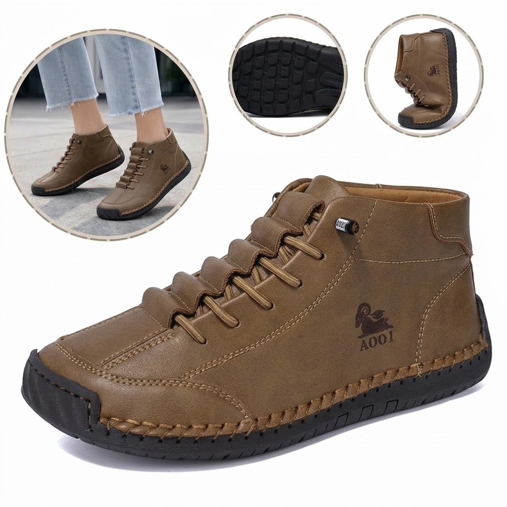 🎁 ¡Último día, 70% de descuento! ¡No te lo pierdas! ⏰ Zapatos italianos de cuero genuino hechos a mano ✅ Soporte para el arco: alivia las molestias ✅ Diseño ergonómico, caminar sin dolor ✅ Unisex