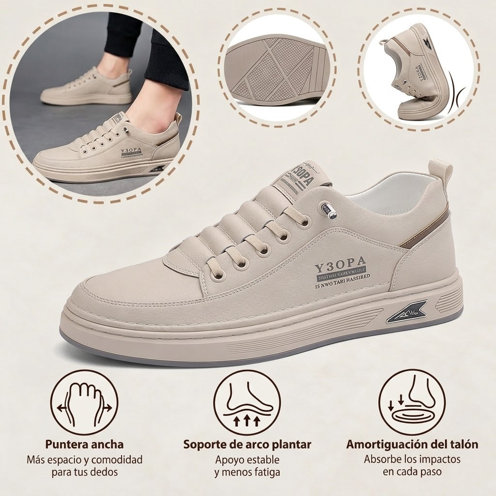 🎁 ¡Último día con un 30 % de descuento! ¡No te lo pierdas! ⏰ Zapatos italianos de piel auténtica, hechos a mano ✅ Soporte para el arco del pie: ayuda a aliviar las molestias ✅ Diseño ergonómico para caminar sin dolor