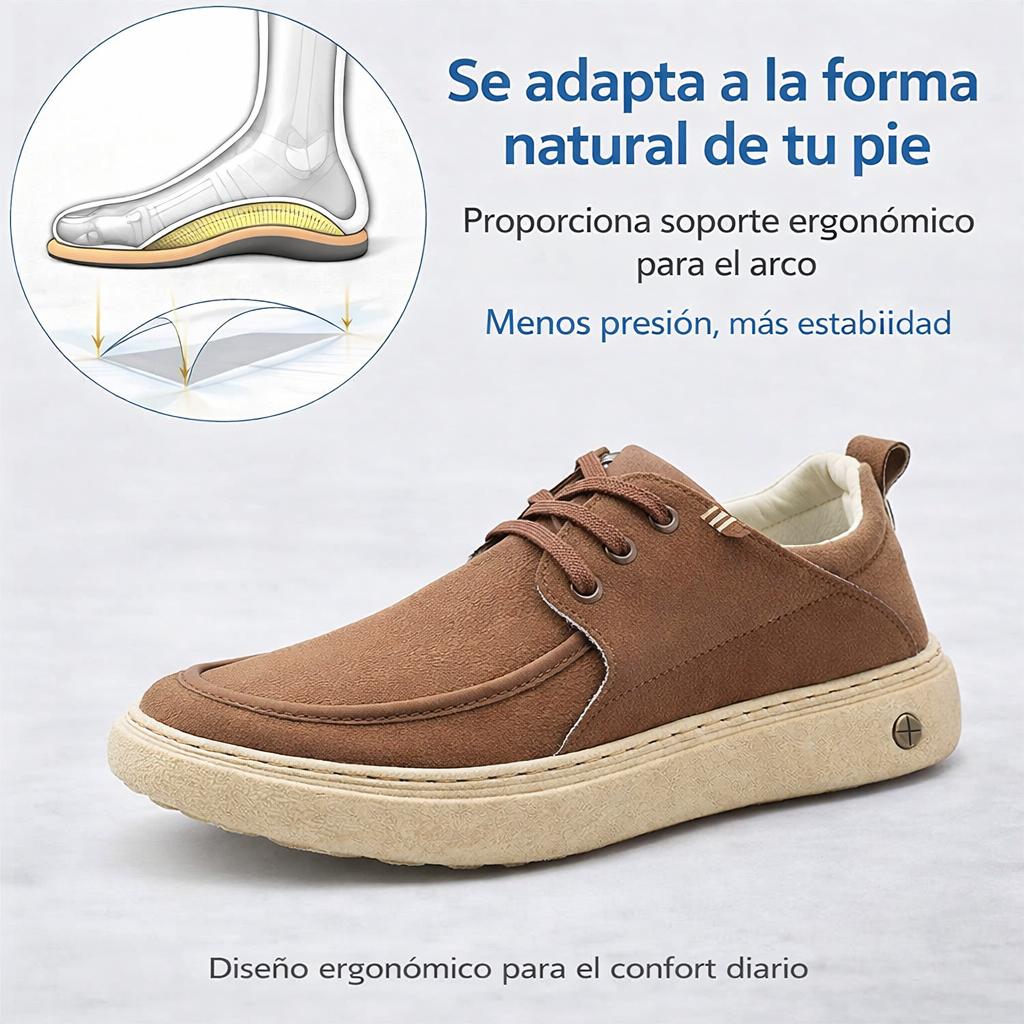 🎁 ¡Último día con un 30 % de descuento! ¡No te lo pierdas! ⏰ Zapatos italianos de piel auténtica, hechos a mano ✅ Soporte para el arco del pie: ayuda a aliviar las molestias ✅ Diseño ergonómico para caminar sin dolor