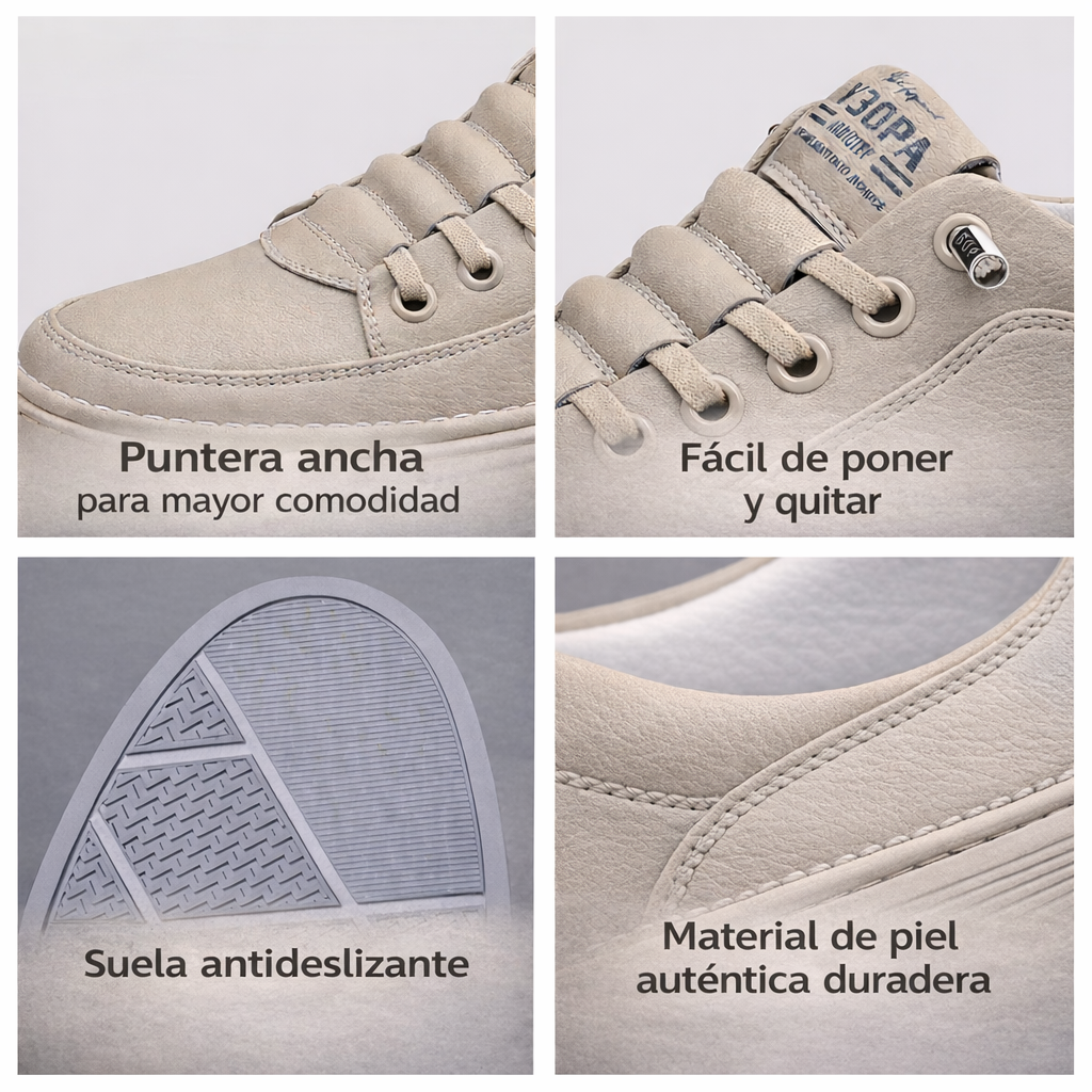 🎁 ¡Último día con un 30 % de descuento! ¡No te lo pierdas! ⏰ Zapatos italianos de piel auténtica, hechos a mano ✅ Soporte para el arco del pie: ayuda a aliviar las molestias ✅ Diseño ergonómico para caminar sin dolor