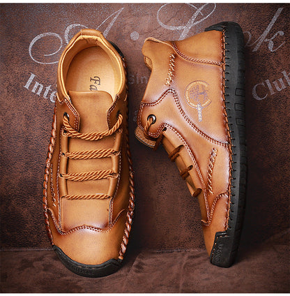 🎁 ¡Último día con un 30 % de descuento! ¡No te lo pierdas! ⏰ Zapatos italianos de piel auténtica, hechos a mano ✅ Soporte para el arco del pie: ayuda a aliviar las molestias ✅ Diseño ergonómico para caminar sin dolor