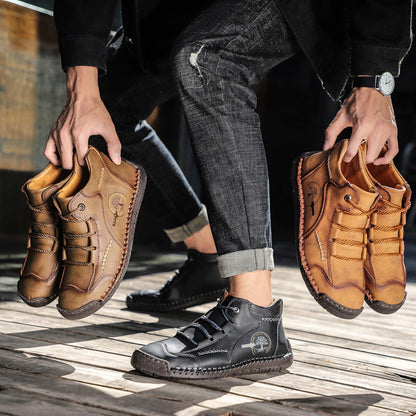 🎁 ¡Último día con un 30 % de descuento! ¡No te lo pierdas! ⏰ Zapatos italianos de piel auténtica, hechos a mano ✅ Soporte para el arco del pie: ayuda a aliviar las molestias ✅ Diseño ergonómico para caminar sin dolor