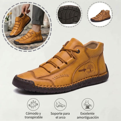 🎁 ¡Último día con un 30 % de descuento! ¡No te lo pierdas! ⏰ Zapatos italianos de piel auténtica, hechos a mano ✅ Soporte para el arco del pie: ayuda a aliviar las molestias ✅ Diseño ergonómico para caminar sin dolor