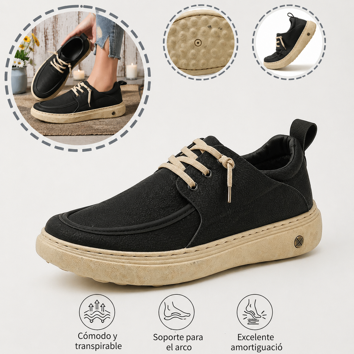 🎁 ¡Último día con un 30 % de descuento! ¡No te lo pierdas! ⏰ Zapatos italianos de piel auténtica, hechos a mano ✅ Soporte para el arco del pie: ayuda a aliviar las molestias ✅ Diseño ergonómico para caminar sin dolor