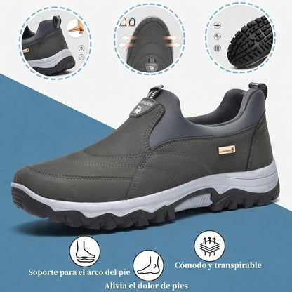 ⏰ ¡30% de descuento hoy! ¡No te lo pierdas! 🔥 Calzado ortopédico de alta calidad con diseño ergonómico y excelente soporte 🦶 Soporte para el arco del pie: ayuda a aliviar el dolor de pies.