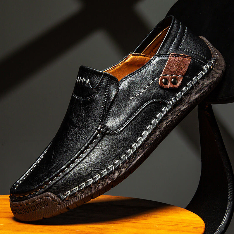 🎁 ¡Último día con un 30 % de descuento! ¡No te lo pierdas! ⏰ Zapatos italianos de piel auténtica, hechos a mano ✅ Soporte para el arco del pie: ayuda a aliviar las molestias ✅ Diseño ergonómico para caminar sin dolor
