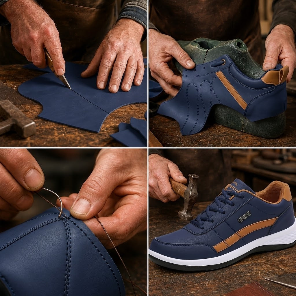 🎁 ¡Último día con un 30 % de descuento! ¡No te lo pierdas! ⏰ Zapatos italianos de piel auténtica, hechos a mano ✅ Soporte para el arco del pie: ayuda a aliviar las molestias ✅ Diseño ergonómico para caminar sin dolor