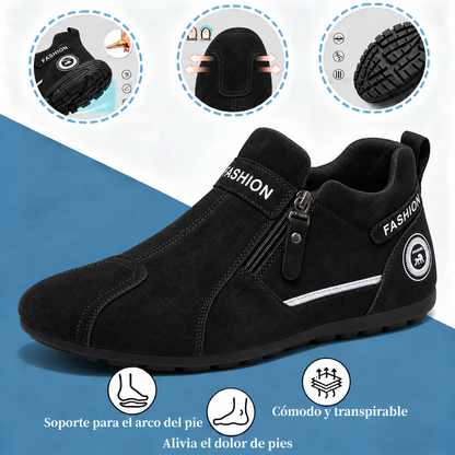 ⏰ ¡30% de descuento hoy! ¡No te lo pierdas! 🔥 Calzado ortopédico de alta calidad con diseño ergonómico y excelente soporte 🦶 Soporte para el arco del pie: ayuda a aliviar el dolor de pies.