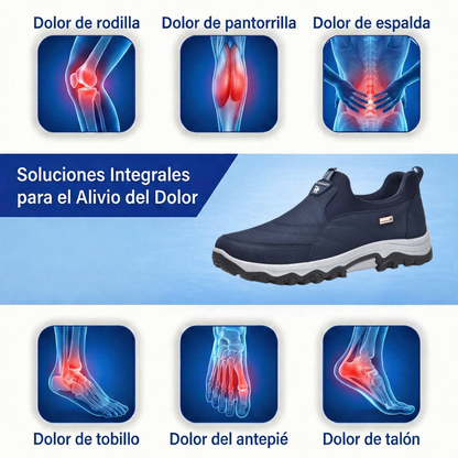 ⏰ ¡30% de descuento hoy! ¡No te lo pierdas! 🔥 Calzado ortopédico de alta calidad con diseño ergonómico y excelente soporte 🦶 Soporte para el arco del pie: ayuda a aliviar el dolor de pies.