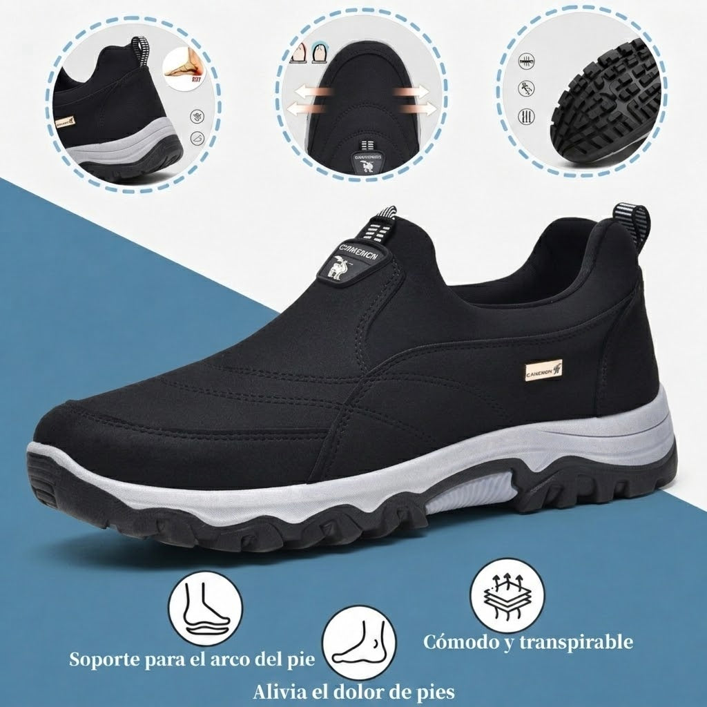 ⏰ ¡30% de descuento hoy! ¡No te lo pierdas! 🔥 Calzado ortopédico de alta calidad con diseño ergonómico y excelente soporte 🦶 Soporte para el arco del pie: ayuda a aliviar el dolor de pies.