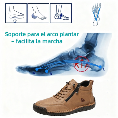 🎁 ¡Último día, 30% de descuento! ¡No te lo pierdas! ⏰ Zapatos italianos de cuero genuino hechos a mano ✅ Soporte para el arco: alivia las molestias ✅ Diseño ergonómico, caminar sin dolor ✅ Unisex