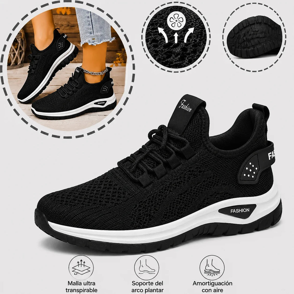 🔥 30% de descuento hoy - ¡no te lo pierdas! ⏰ Zapatos ortopédicos de diseño ergonómico con soporte para el arco👞 Alivia fácilmente el dolor de pie ✅Cómodo y transpirable