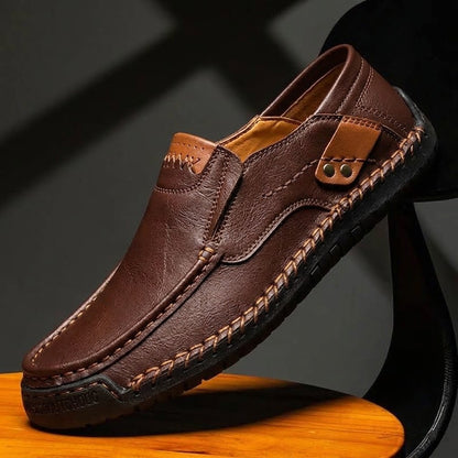 🎁 ¡Último día con un 30 % de descuento! ¡No te lo pierdas! ⏰ Zapatos italianos de piel auténtica, hechos a mano ✅ Soporte para el arco del pie: ayuda a aliviar las molestias ✅ Diseño ergonómico para caminar sin dolor