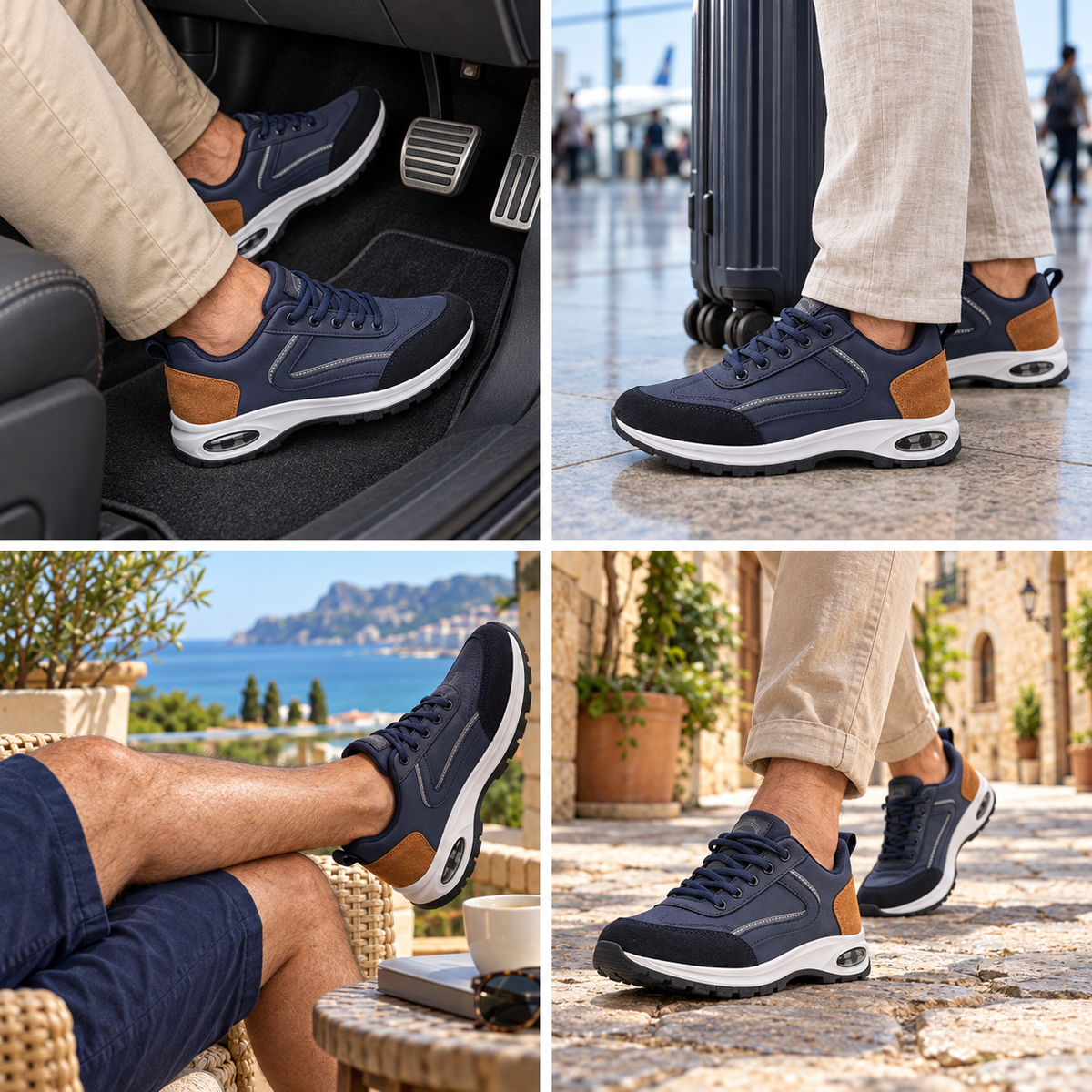🎁 ¡Último día con un 30 % de descuento! ¡No te lo pierdas! ⏰ Zapatos italianos de piel auténtica, hechos a mano ✅ Soporte para el arco del pie: ayuda a aliviar las molestias ✅ Diseño ergonómico para caminar sin dolor