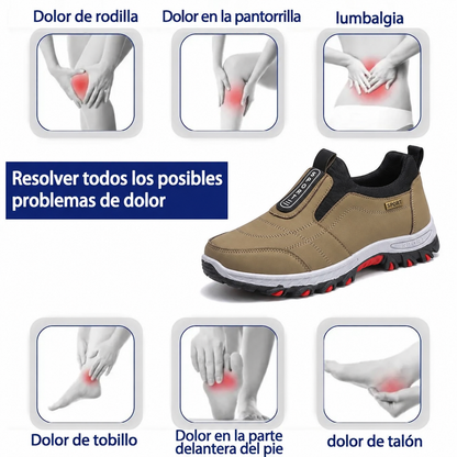 ⏰ ¡30% de descuento hoy! ¡No te lo pierdas! 🔥 Calzado ortopédico de alta calidad con diseño ergonómico y excelente soporte 🦶 Soporte para el arco del pie: ayuda a aliviar el dolor de pies.