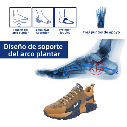 🎁 ¡Último día con un 30 % de descuento! ¡No te lo pierdas! ⏰ Zapatos italianos de piel auténtica, hechos a mano ✅ Soporte para el arco del pie: ayuda a aliviar las molestias ✅ Diseño ergonómico para caminar sin dolor