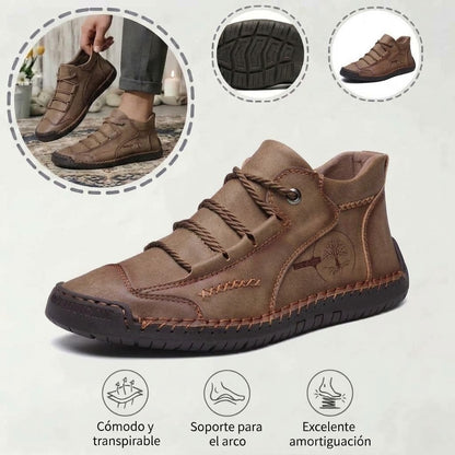 🎁 ¡Último día con un 30 % de descuento! ¡No te lo pierdas! ⏰ Zapatos italianos de piel auténtica, hechos a mano ✅ Soporte para el arco del pie: ayuda a aliviar las molestias ✅ Diseño ergonómico para caminar sin dolor