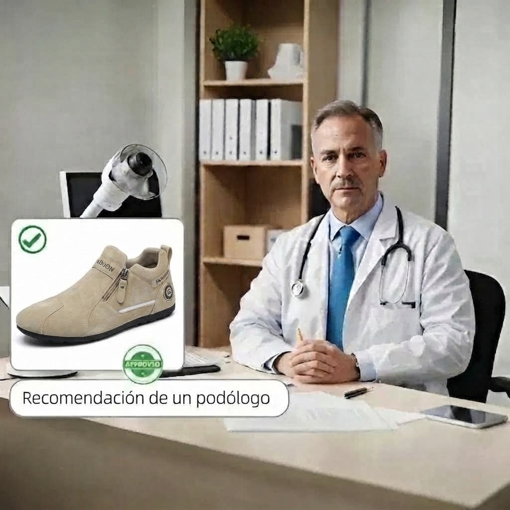 ⏰ ¡30% de descuento hoy! ¡No te lo pierdas! 🔥 Calzado ortopédico de alta calidad con diseño ergonómico y excelente soporte 🦶 Soporte para el arco del pie: ayuda a aliviar el dolor de pies.