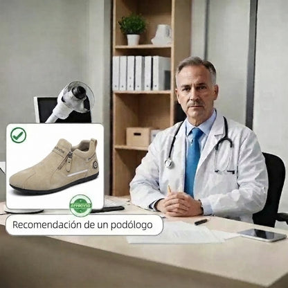 ⏰ ¡30% de descuento hoy! ¡No te lo pierdas! 🔥 Calzado ortopédico de alta calidad con diseño ergonómico y excelente soporte 🦶 Soporte para el arco del pie: ayuda a aliviar el dolor de pies.