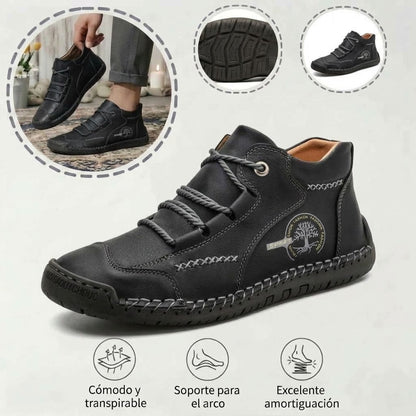 🎁 ¡Último día con un 30 % de descuento! ¡No te lo pierdas! ⏰ Zapatos italianos de piel auténtica, hechos a mano ✅ Soporte para el arco del pie: ayuda a aliviar las molestias ✅ Diseño ergonómico para caminar sin dolor