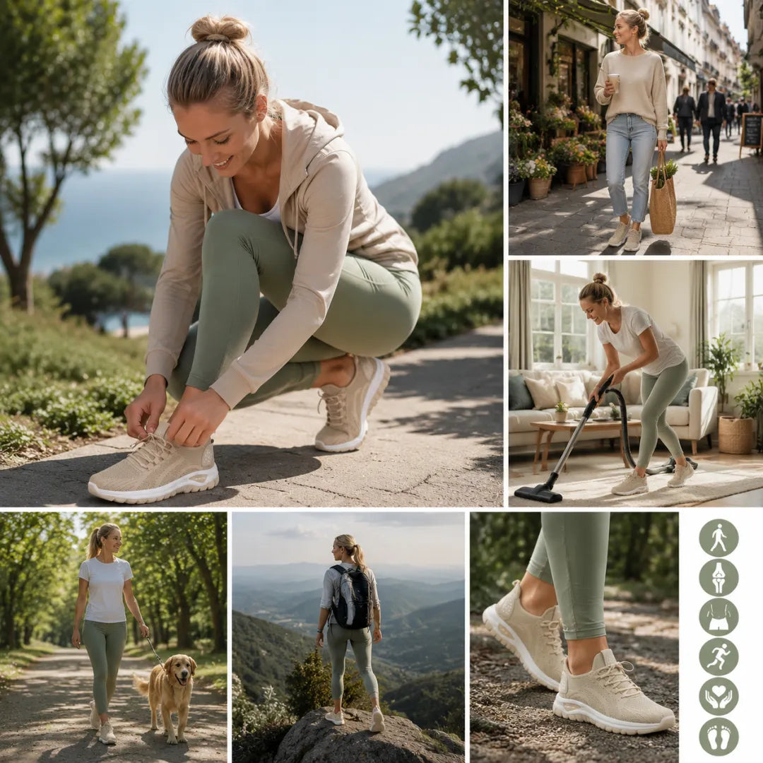 🔥 30% de descuento hoy - ¡no te lo pierdas! ⏰ Zapatos ortopédicos de diseño ergonómico con soporte para el arco👞 Alivia fácilmente el dolor de pie ✅Cómodo y transpirable