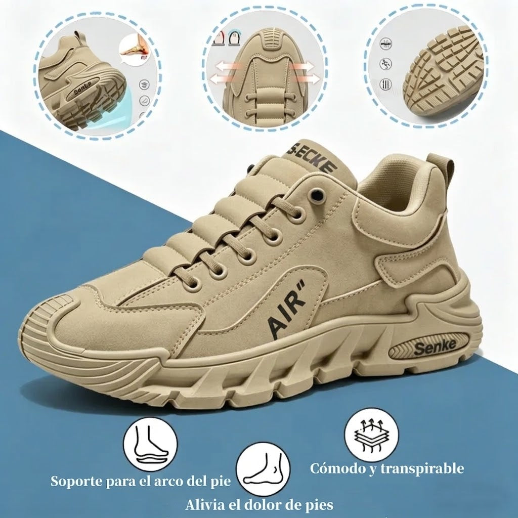 ⏰ ¡30% de descuento hoy! ¡No te lo pierdas! 🔥 Calzado ortopédico de alta calidad con diseño ergonómico y excelente soporte 🦶 Soporte para el arco del pie: ayuda a aliviar el dolor de pies.