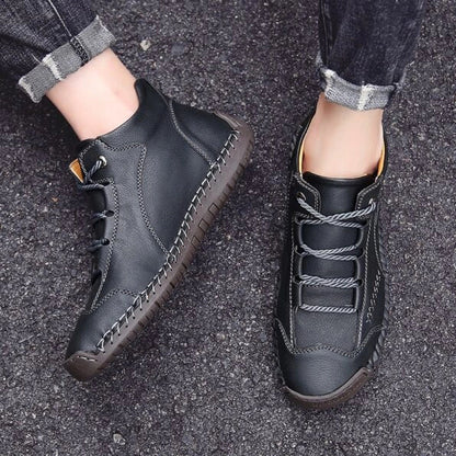 🎁 ¡Último día con un 30 % de descuento! ¡No te lo pierdas! ⏰ Zapatos italianos de piel auténtica, hechos a mano ✅ Soporte para el arco del pie: ayuda a aliviar las molestias ✅ Diseño ergonómico para caminar sin dolor