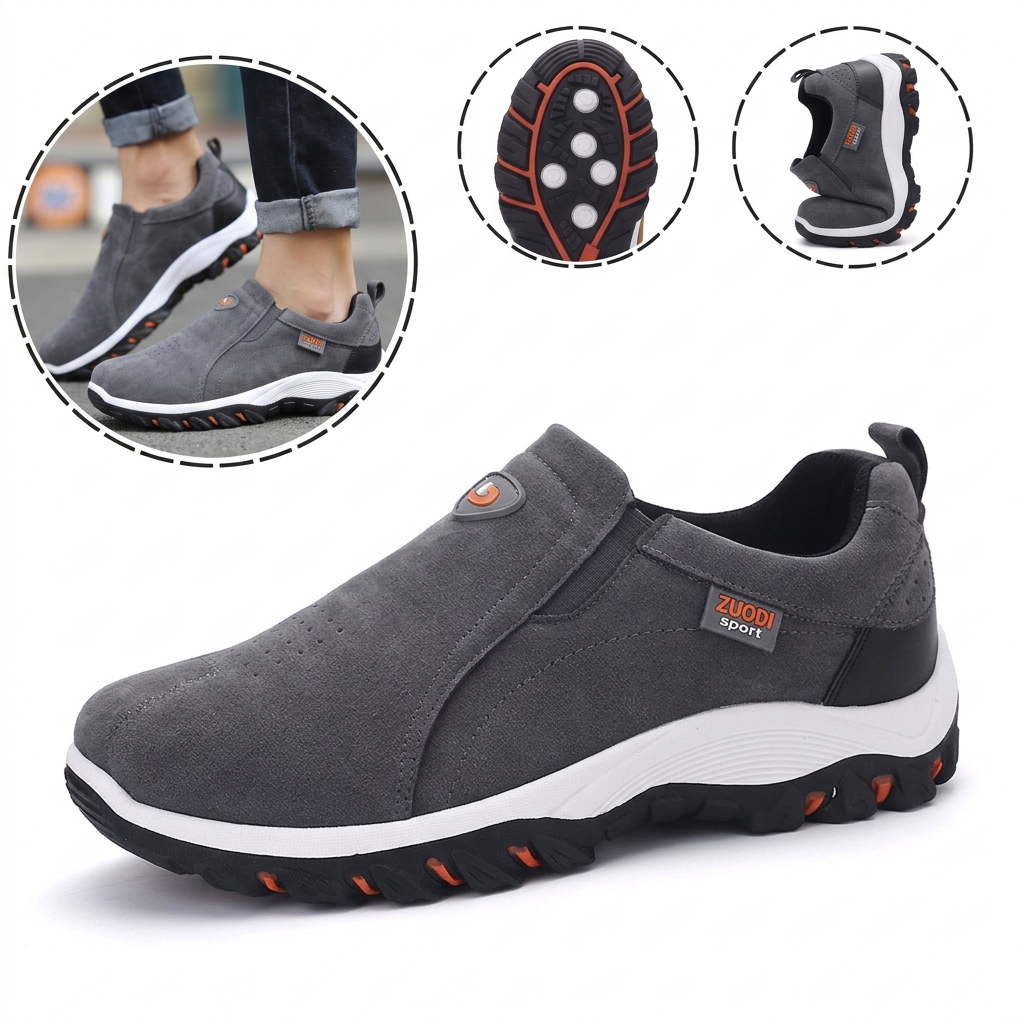 ⏰ ¡30% de descuento hoy! ¡No te lo pierdas! 🔥 Calzado ortopédico de alta calidad con diseño ergonómico y excelente soporte 🦶 Soporte para el arco del pie: ayuda a aliviar el dolor de pies.