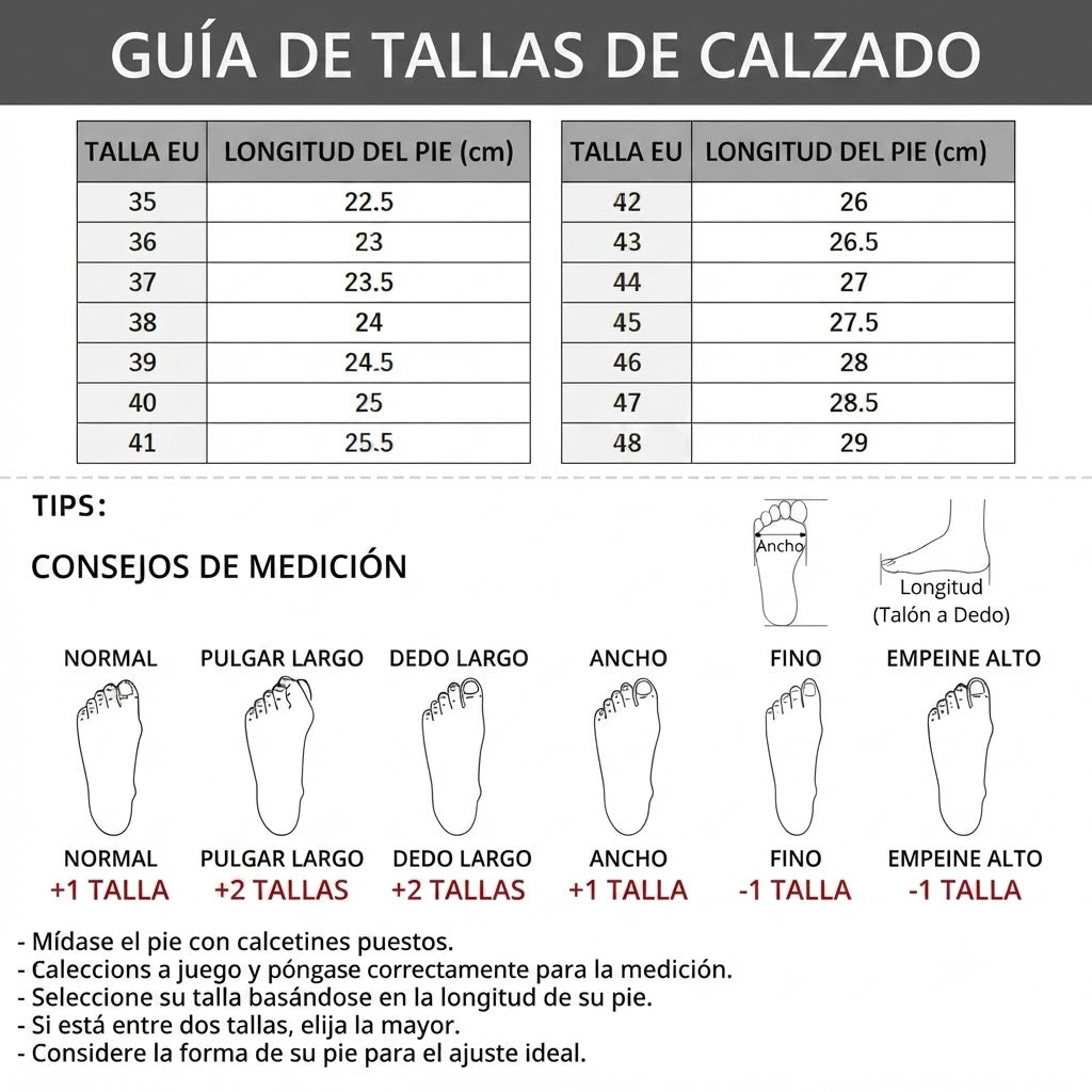 ⏰ ¡30% de descuento hoy! ¡No te lo pierdas! 🔥 Calzado ortopédico de alta calidad con diseño ergonómico y excelente soporte 🦶 Soporte para el arco del pie: ayuda a aliviar el dolor de pies.