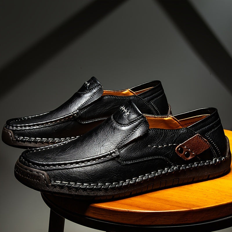 🎁 ¡Último día con un 30 % de descuento! ¡No te lo pierdas! ⏰ Zapatos italianos de piel auténtica, hechos a mano ✅ Soporte para el arco del pie: ayuda a aliviar las molestias ✅ Diseño ergonómico para caminar sin dolor