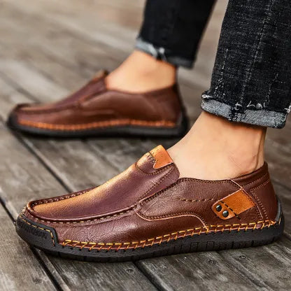 🎁 ¡Último día con un 30 % de descuento! ¡No te lo pierdas! ⏰ Zapatos italianos de piel auténtica, hechos a mano ✅ Soporte para el arco del pie: ayuda a aliviar las molestias ✅ Diseño ergonómico para caminar sin dolor