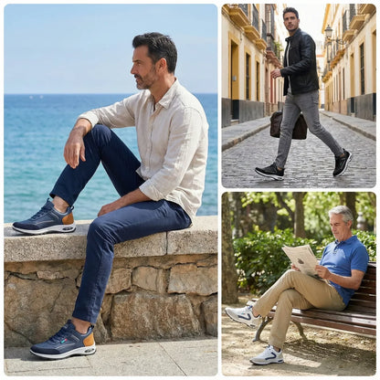🎉 ¡Último día! ¡30% de descuento! ✅ Calzado ortopédico diseñado específicamente para personas con problemas en los pies; ofrece soporte para el arco y alivia el dolor de espalda, articulaciones y pies.