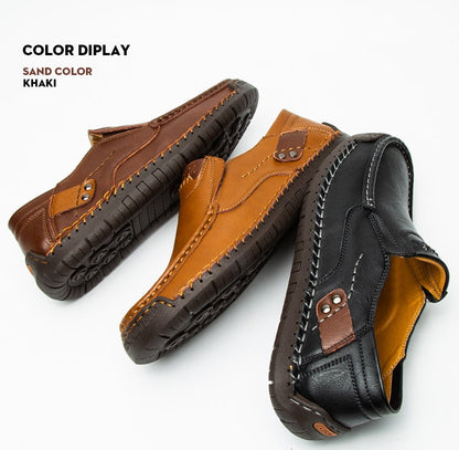 🎁 ¡Último día con un 30 % de descuento! ¡No te lo pierdas! ⏰ Zapatos italianos de piel auténtica, hechos a mano ✅ Soporte para el arco del pie: ayuda a aliviar las molestias ✅ Diseño ergonómico para caminar sin dolor