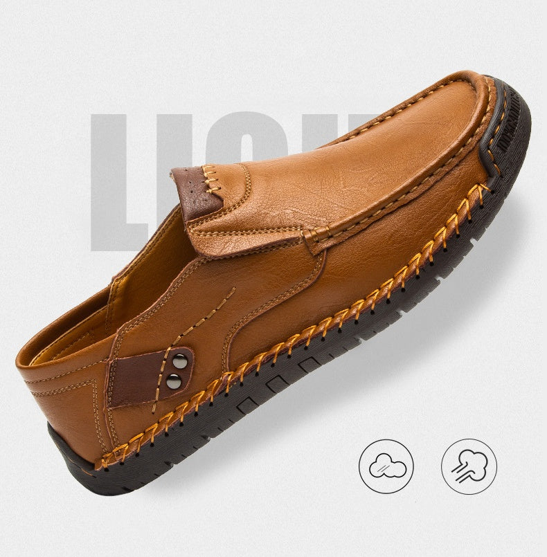 🎁 ¡Último día con un 30 % de descuento! ¡No te lo pierdas! ⏰ Zapatos italianos de piel auténtica, hechos a mano ✅ Soporte para el arco del pie: ayuda a aliviar las molestias ✅ Diseño ergonómico para caminar sin dolor