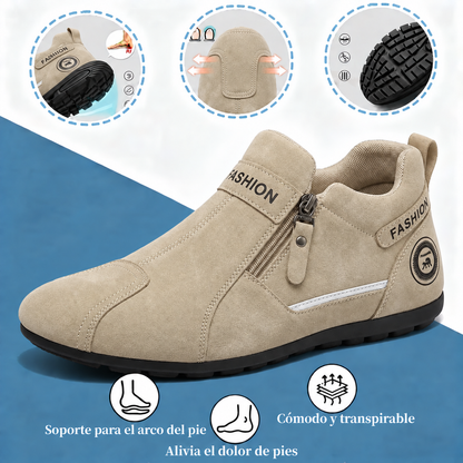 ⏰ ¡30% de descuento hoy! ¡No te lo pierdas! 🔥 Calzado ortopédico de alta calidad con diseño ergonómico y excelente soporte 🦶 Soporte para el arco del pie: ayuda a aliviar el dolor de pies.