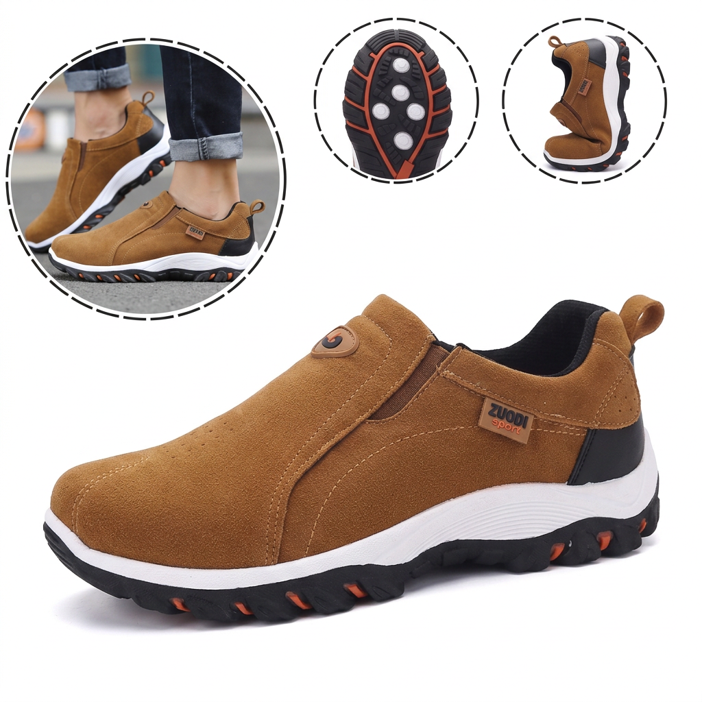 ⏰ ¡30% de descuento hoy! ¡No te lo pierdas! 🔥 Calzado ortopédico de alta calidad con diseño ergonómico y excelente soporte 🦶 Soporte para el arco del pie: ayuda a aliviar el dolor de pies.