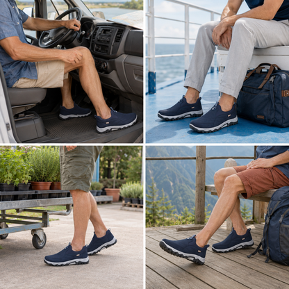 ⏰ ¡30% de descuento hoy! ¡No te lo pierdas! 🔥 Calzado ortopédico de alta calidad con diseño ergonómico y excelente soporte 🦶 Soporte para el arco del pie: ayuda a aliviar el dolor de pies.