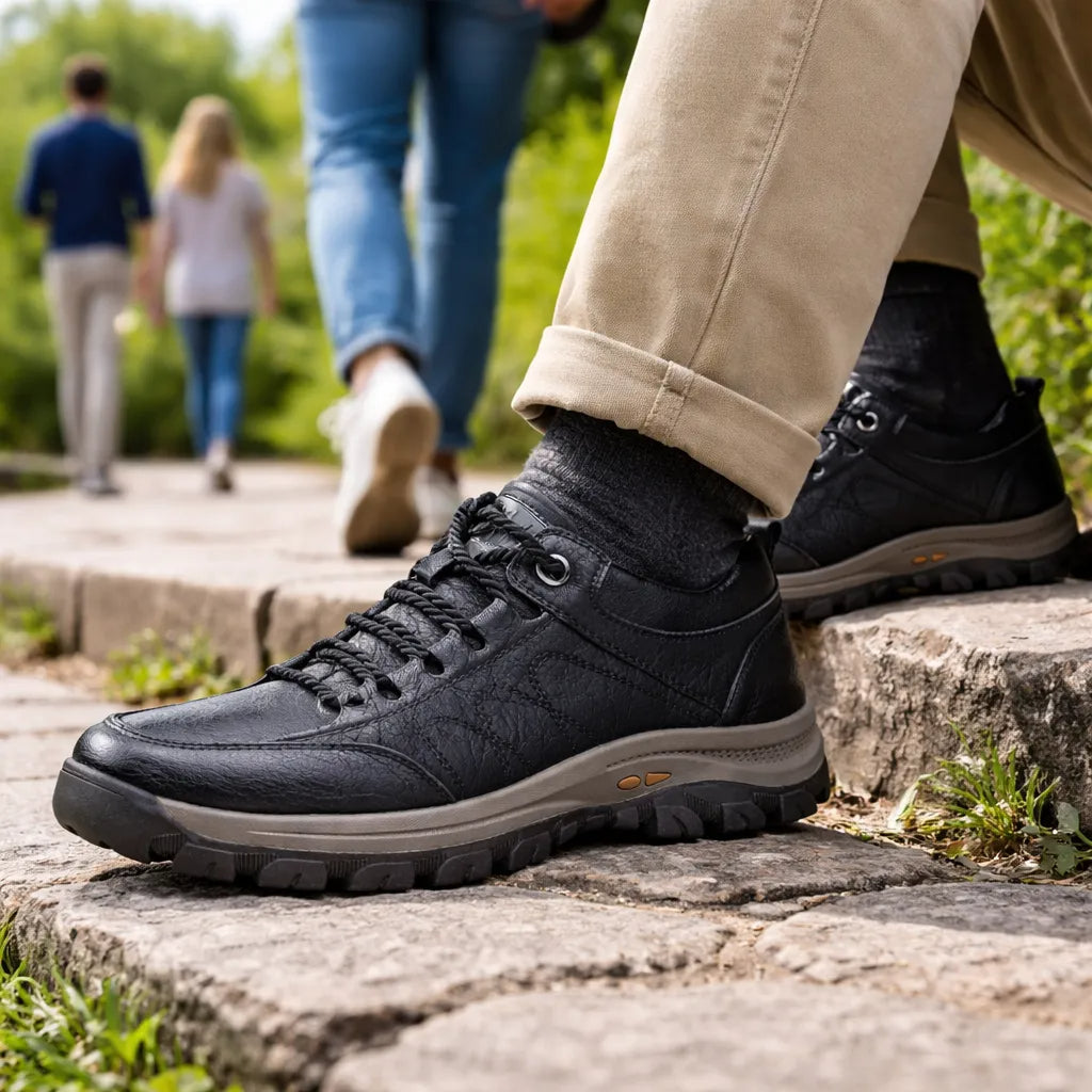 🎁 ¡Último día con un 30 % de descuento! ¡No te lo pierdas! ⏰ Zapatos italianos de piel auténtica, hechos a mano ✅ Soporte para el arco del pie: ayuda a aliviar las molestias ✅ Diseño ergonómico para caminar sin dolor